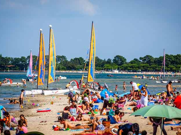 Camping lac Hourtin familial