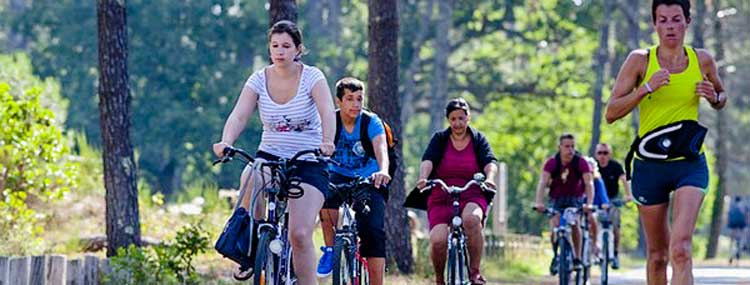 Camping vélo Médoc