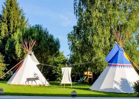 Location tipi camping Gironde